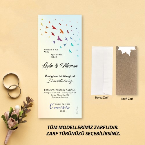 Beren Uzun Davetiye 1530 - Yaren Davetiye